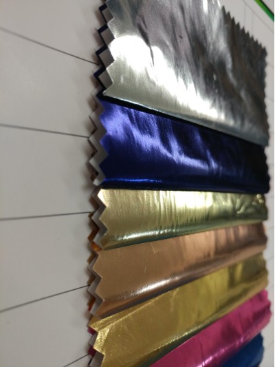 GZ-XNBO  319# 100％滌綸  閃光 超亮光 金銀色 表演服 啦啦隊布 45度照